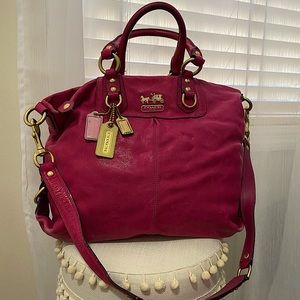 Coach Madison Julian Bag - Fuchsia